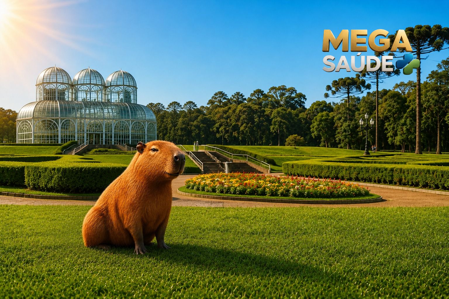 Papel de parede com a imagem da cidade de Curitiba | Mega Saúde